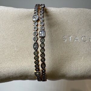 Freida Rothman Rhinestone Bangles
